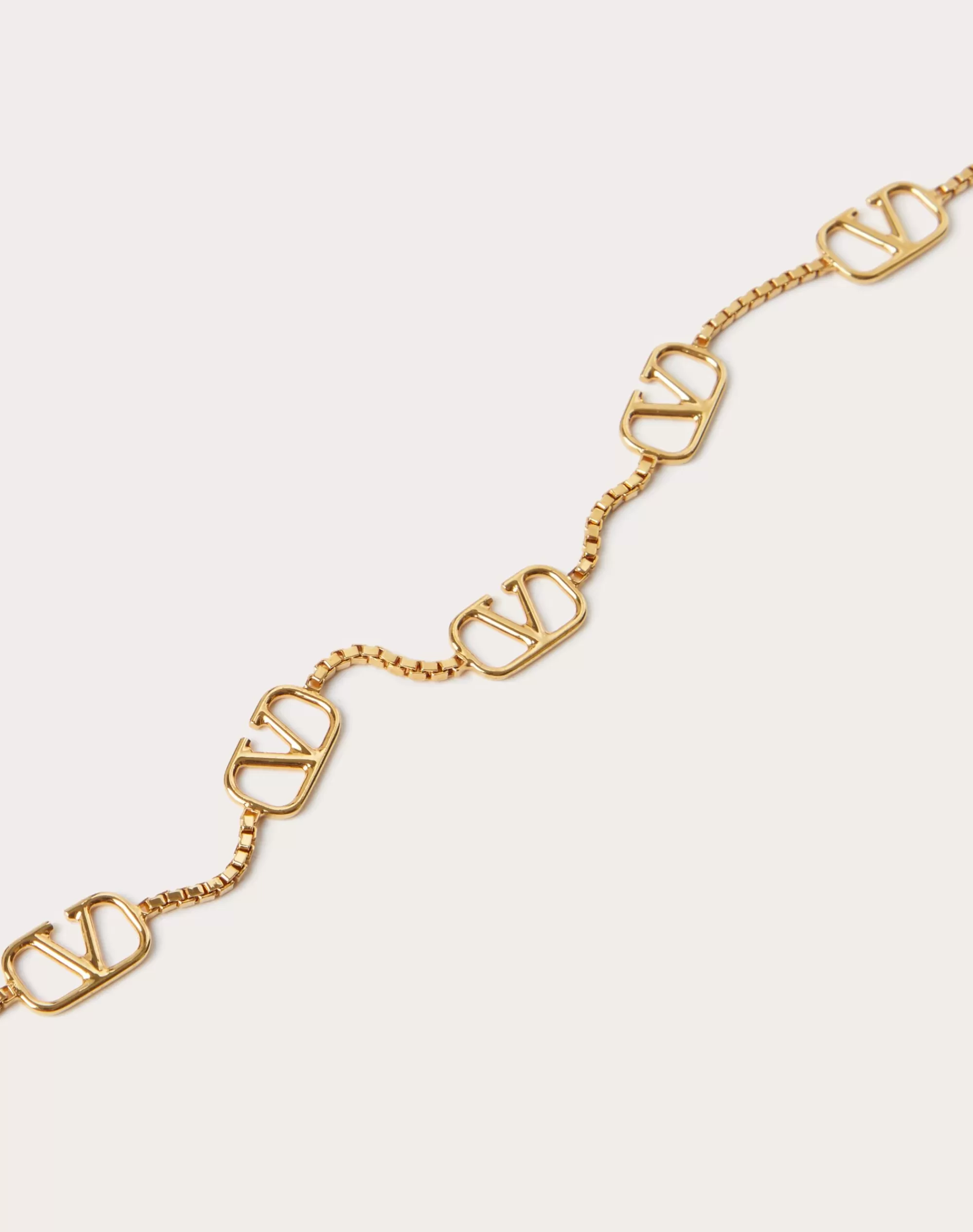 Valentino VLOGO SIGNATURE METAL ANKLET Gold Discount