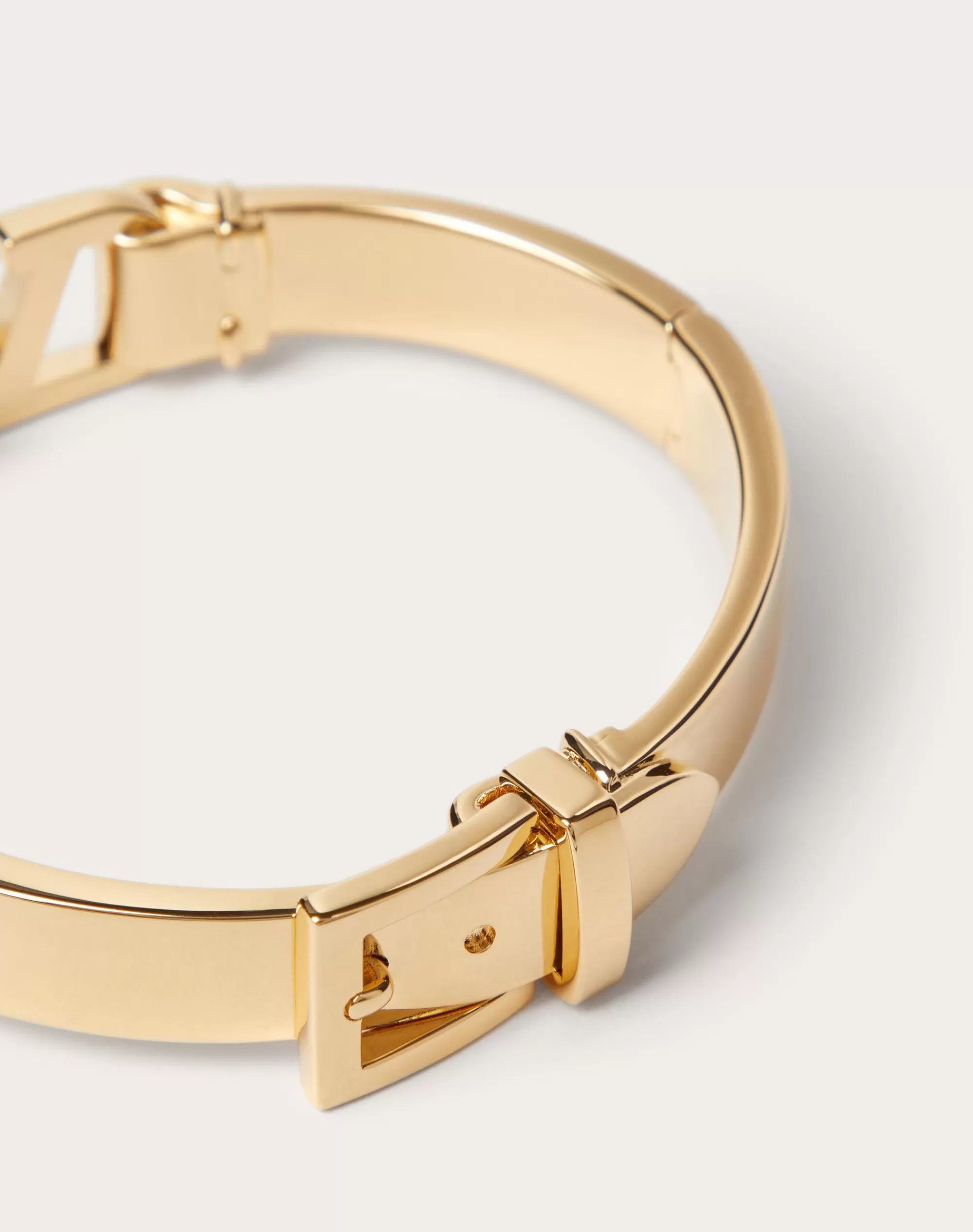 Valentino VLOGO SIGNATURE METAL BANGLE Gold Outlet