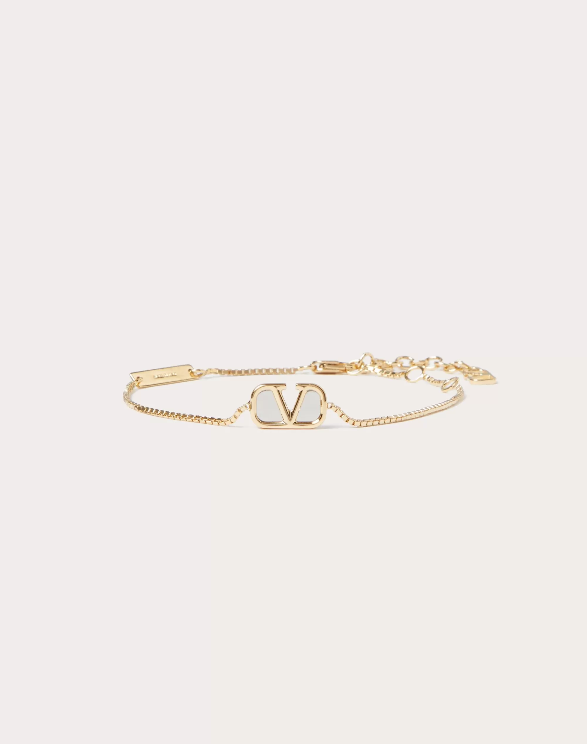 Valentino VLOGO SIGNATURE METAL BRACELET Gold Sale