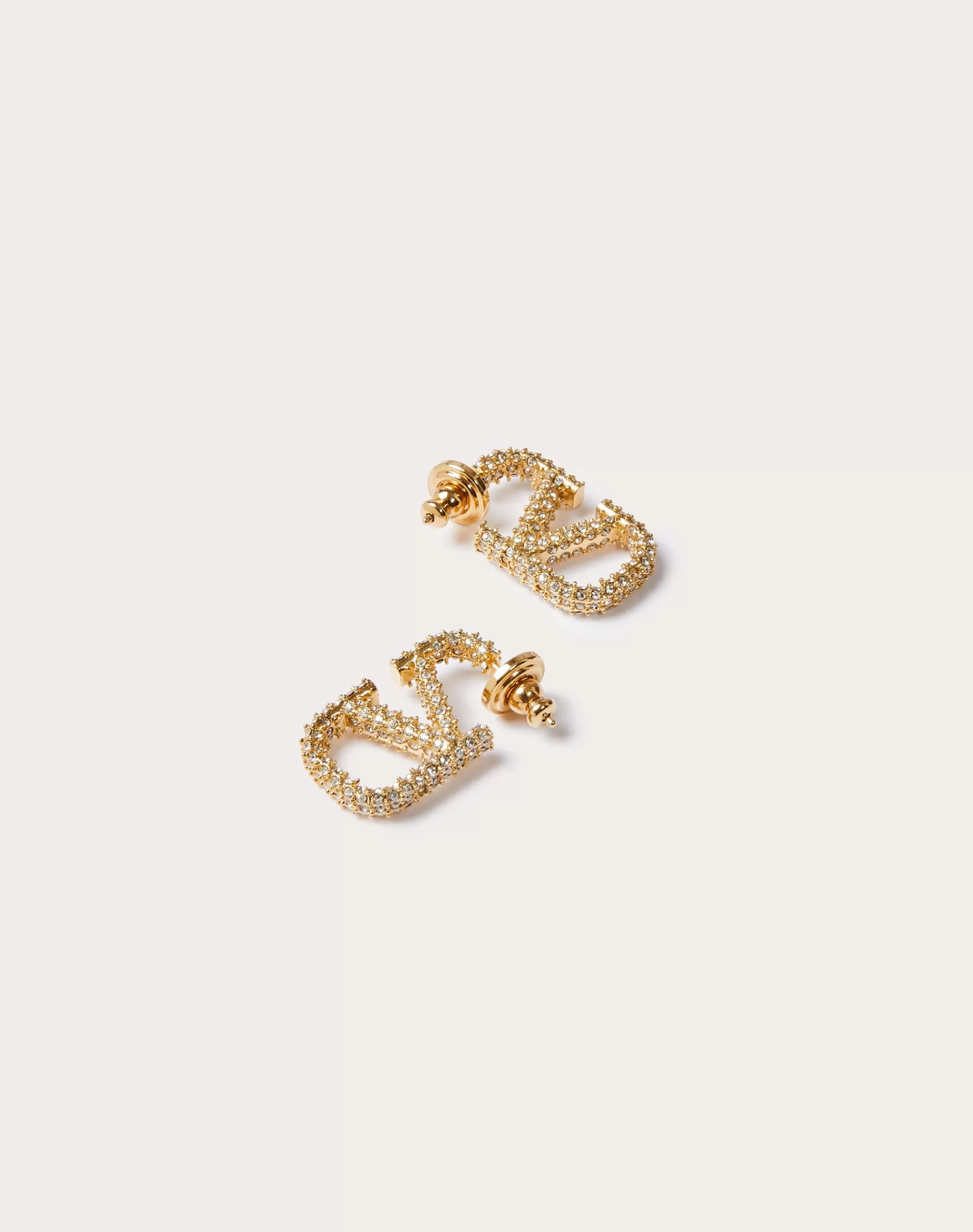 Valentino VLogo Signature metal earring Gold Cheap