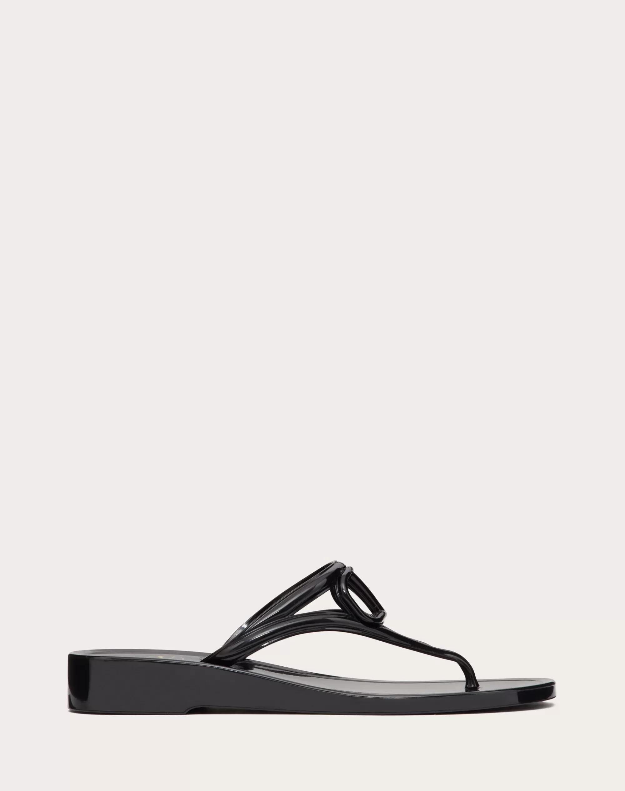 Valentino VLOGO SIGNATURE RUBBER THONG SANDAL Cheap