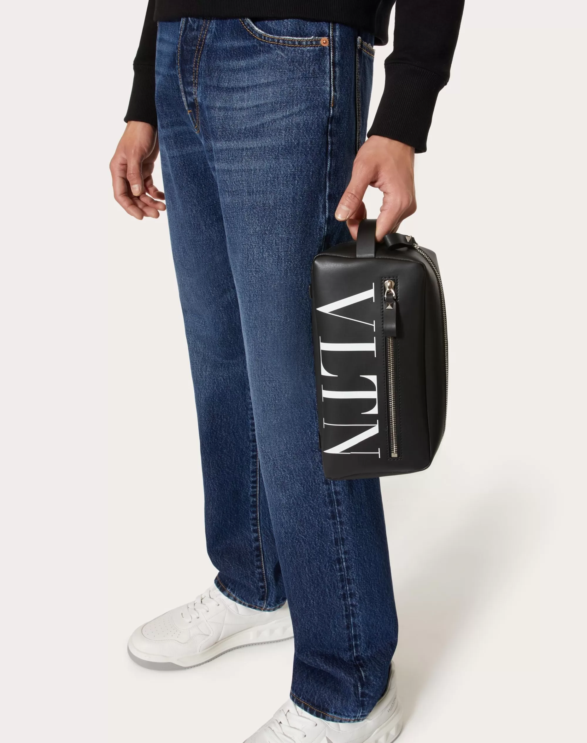 Valentino VLTN WASHBAG Black Best Sale