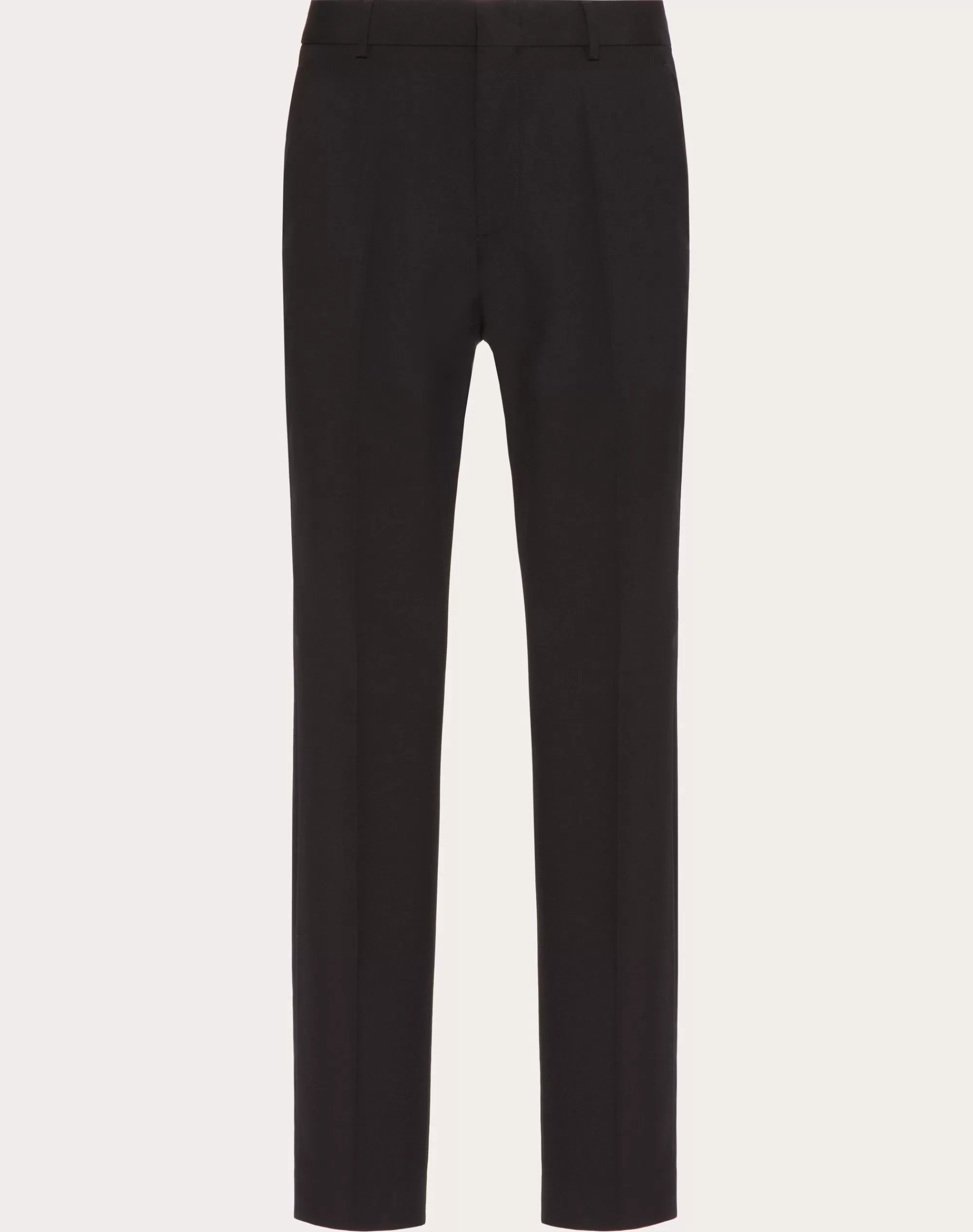 Valentino WOOL PANTS Black Cheap