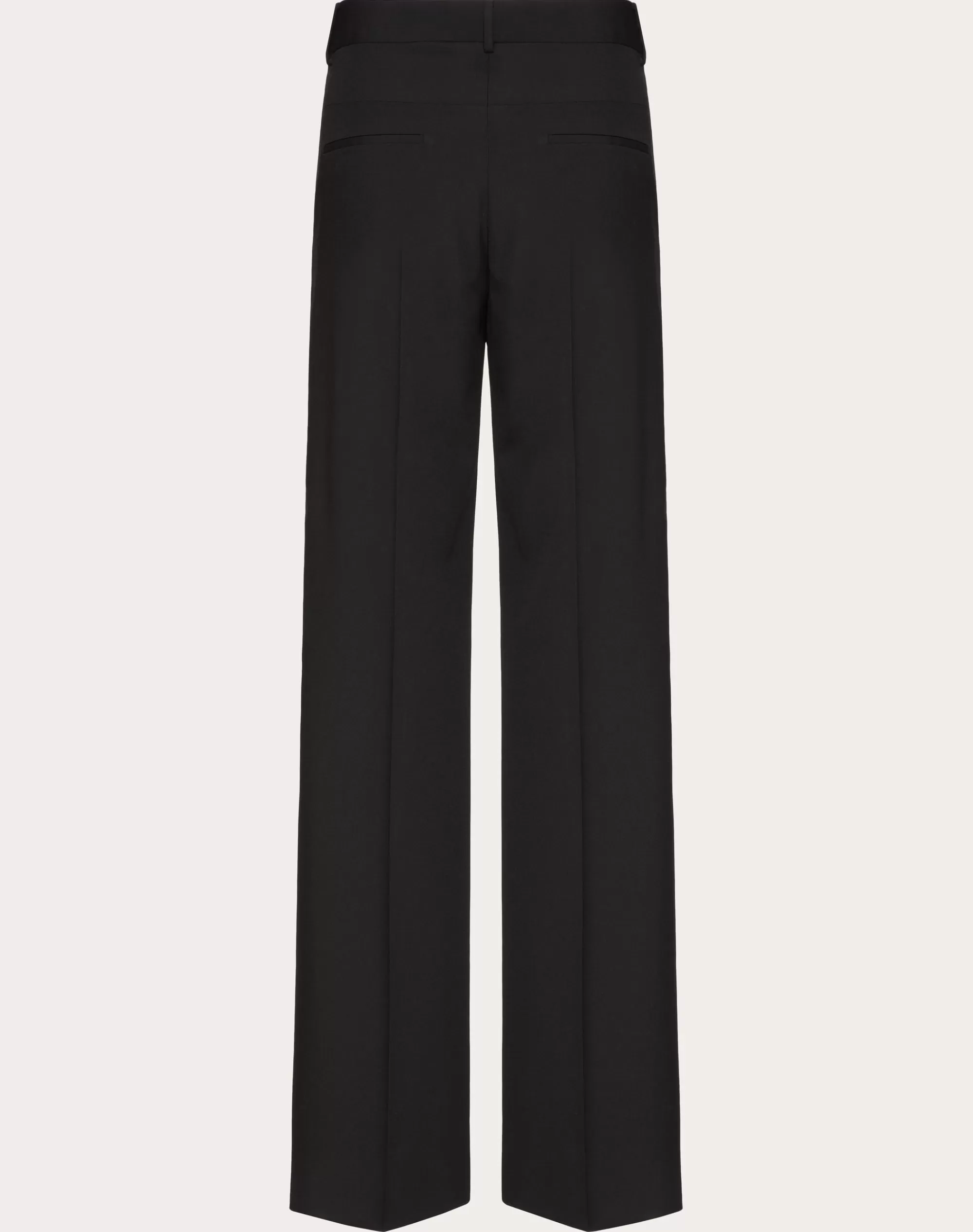 Valentino WOOL PANTS Black New