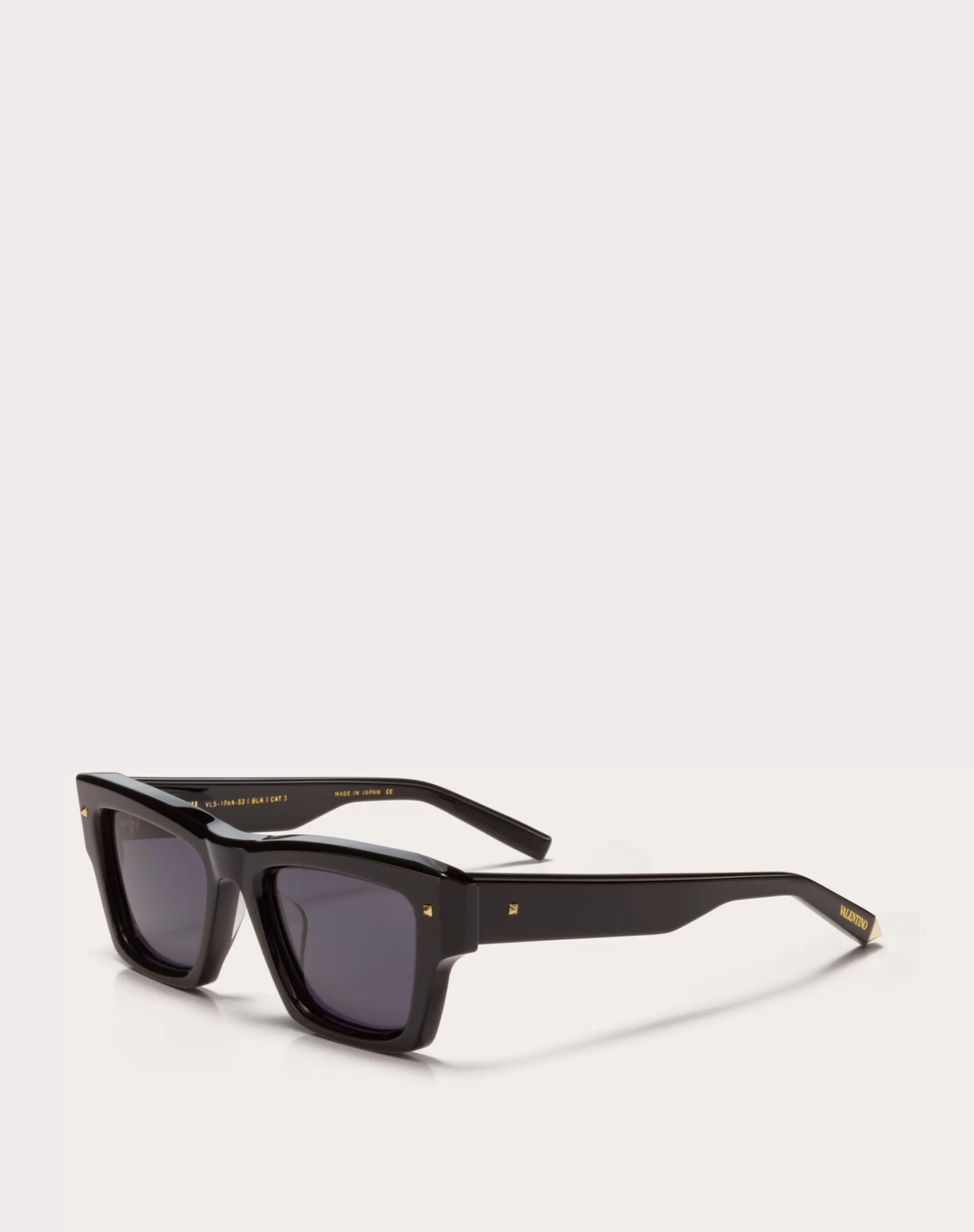 Valentino XXII - RECTANGULAR ACETATE FRAME Black/gray Hot